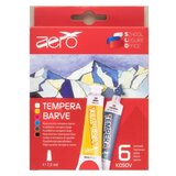 Boja tempera Aero 7,5ml tubice 6 kom u kartonskoj kutiji | Shoptok.si