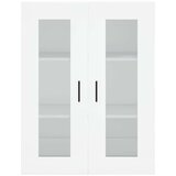  Visoka komoda bijela 69 5x34x180 cm konstruirano drvo | shoptok.hr
