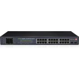24-portni giga poe switch 370W+2 sfp