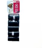 Moksi Crne neprovidne higijenske kesice Super Bags Black Edition, 10x20 komada Cene