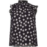 Dorothy Perkins Curve Bluza črna / srebrna | Shoptok.si