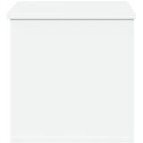  Kutija za pohranu bijela 60 x 35 x 35 cm od konstruiranog drva | Eponuda.com
