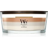 WoodWick Trilogy Café Macchiato mirisna svijeća s drvenim fitiljem 453.6 g | shoptok.hr