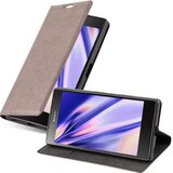 Cadorabo Ohišje, združljivo z Sony Xperia Z5 v kavovinsko rdeča - Zaščitni ovitek z magnetnim zapiranjem, stoječo funkcijo in režo za kartice, (20549230) | Shoptok.si
