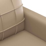 vidaXL Fotelja boja cappuccina 60 cm od umjetne kože | shoptok.hr