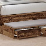  Ladice za krevet Staro drvo 75 x 36,5 x 16,5 cm | shoptok.hr