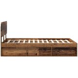  Konstrukcija postelje Star les 120 x 200 cm Masivno borovo les, (5000103059) | Shoptok.si