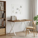  120 x 80 x 75 cm Čvrsto drvo akacije Prirodna i bijela | shoptok.hr