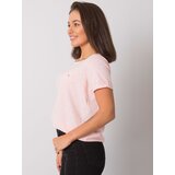 BASIC Feel Good T-shirt-RV-TS-4838.72P-light pink | Shoptok.si