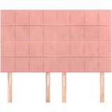  Uzglavlja 4 kom ružičasti 72 x 5 x 78/88 cm baršunasta | shoptok.hr