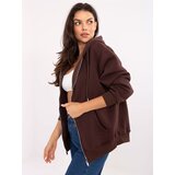 Calimera Sweatshirt-CLM-BL-1044.21-dark brown | shoptok.hr
