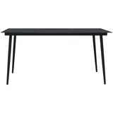  9-dijelni vrtni blagovaonski set od PVC ratana crni | shoptok.hr