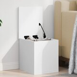 vidaXL Kutija za pohranu bijela 30 x 35 x 35 cm od konstruiranog drva | shoptok.hr