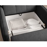 ELTAP Crna sklopiva/s prostorom za odlaganje sofa od šenila 102 cm Laine – | shoptok.hr