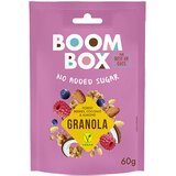 Boom Box Ovsena granola, Šumsko voće, kokos i badem, 60g Cene
