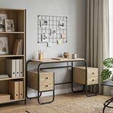  Stol s pohranom Hrast sonoma 145 x 50 x 75 cm | shoptok.hr