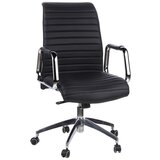 MID.YOU Pisarniški Stol Aspera 10, Črna | Shoptok.si