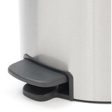 Brabantia Kanta za smeće s pedalom Newicon 12 L s plastičnim unutarnjim dijelom - Matt Steel Fingerprint Proof | shoptok.hr