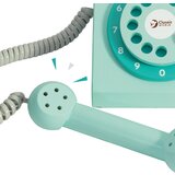 Classic World Drvena igračka Plavi retro telefon | ePonuda.com
