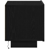  Noćni ormar Crni hrast 70 x 36 x 40,5 cm Konstruirano drvo | shoptok.hr