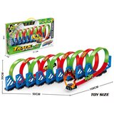  Staza za igru s autićima SPEED POWER - šarena | shoptok.hr