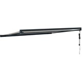 Tenda na uvlačenje krem 4,5 x 3 m od tkanine i aluminija Slike