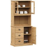  Visoka komoda VIGO 78 x 40 x 175 cm od masivne borovine | shoptok.hr