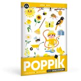 Poppik Edukativni poster s nalepnicama Mini otkrića: BOOO! Crna boja 3+ | Eponuda.com