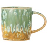 Bloomingville Rumeno-svetlo zelena skodelica iz kamenine 400 ml Milani – | Shoptok.si