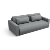 Cosmopolitan Design Siva raztegljiva sedežna garnitura s prostorom za shranjevanje 238 cm Belfast – | Shoptok.si