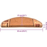  Otirači za stepenice samoljepljivi 5 kom 65x21x4 cm bež | shoptok.hr