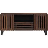 vidaXL TV omarica rjava 100x34x46 cm trden mangov les, (21415173) | Shoptok.si