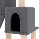  Penjalica za mačke sa stupovima za grebanje tamnosiva 82 cm | Eponuda.ba