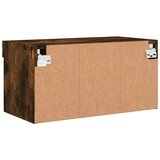 TV ormarić s LED svjetlima boja dimljenog hrasta 60x30x30 cm | shoptok.hr