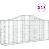  Lučne gabionske košare 13 kom 200x30x80/100cm pocinčano željezo | Eponuda.ba