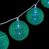  LED kroglični venec Krist+ Zelena 2 m Ø 5 cm Cene