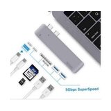 Fast Asia Adapter-konvertor TIP-C na HDMI + 2xUSB 3.0 + SDMicro SD Cene