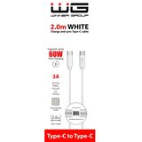 Winner Group - USB kabl USB-C / USB-C 60W 2m bela | Eponuda.com