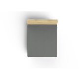Mijolnir Tamno siva plahta od rastezljivog pamuka 160x200 cm - Cijene
