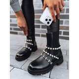 DStreet Botki damskie CALLA czarne | shoptok.hr