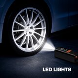 Sal bežični automatski digitalni kompresor 3u1 sa LED lampom, 150 PSI | Eponuda.com
