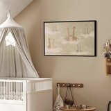  Plakat - Loving Giraffes 90x60 Crni okvir | shoptok.hr