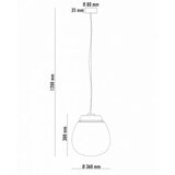 Bb Link Monari 17 visilica 3W 3000K | ePonuda.com