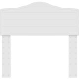  Uzglavlje s uzglavljem Bijelo 90 cm Konstruirano drvo | shoptok.hr