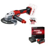 Einhell AXXIO TE-AG 18/150 Li BL - Solo Aku brusilica+ PXC 4,0Ah Starter kit | ePonuda.com