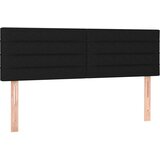  Box spring postelja z vzmetnico črna 140x200 cm blago, (20791931) | Shoptok.si