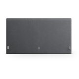 Micadoni Sivo oblazinjeno vzglavje 190,5x100 cm Remo – | Shoptok.si