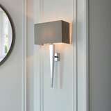  Endon 56706 - Zidna svetiljka MORETO 1xE14/7W/230V sjajni hrom/siva | Eponuda.com