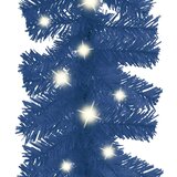 vidaXL Božićna girlanda s LED svjetlima 5 m plava | shoptok.hr