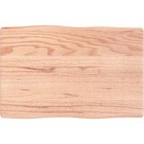 vidaXL Mizna plošča svetlo rjava 60x40x4 cm obdelana trdna hrastovina Cene